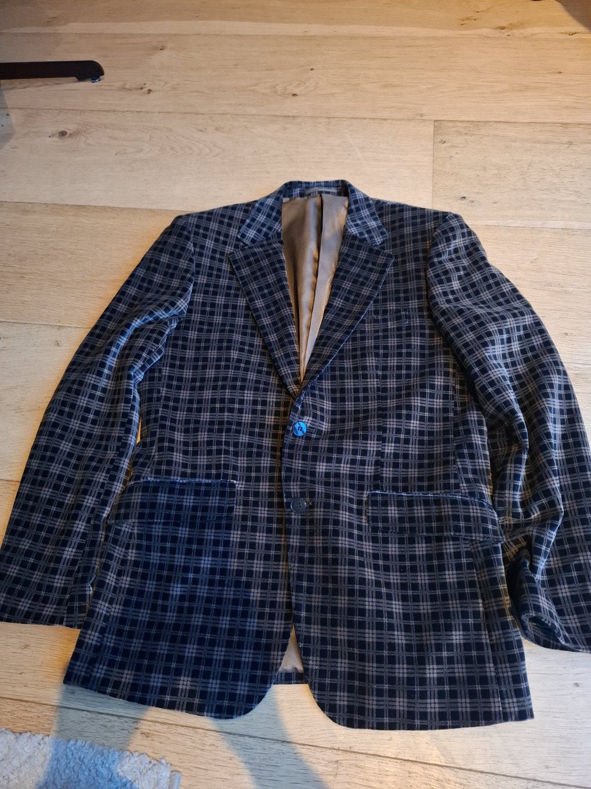 Marco Manzini Geruit Colbert Maat 48, Kleding | Heren, Ophalen of Verzenden
