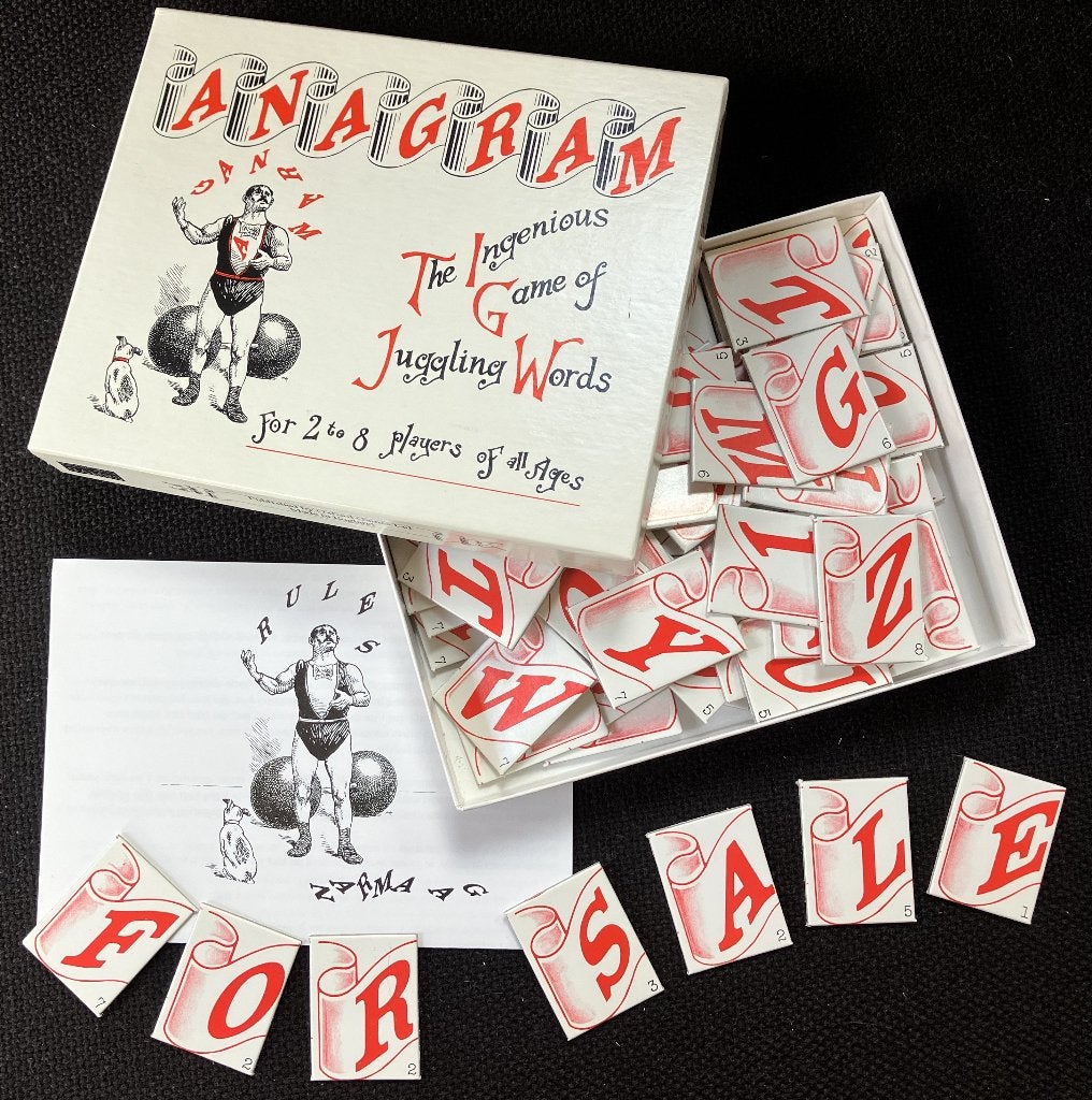 Anagram: English language game, Onbekend, Nieuw, Ophalen of Verzenden, Een of twee spelers