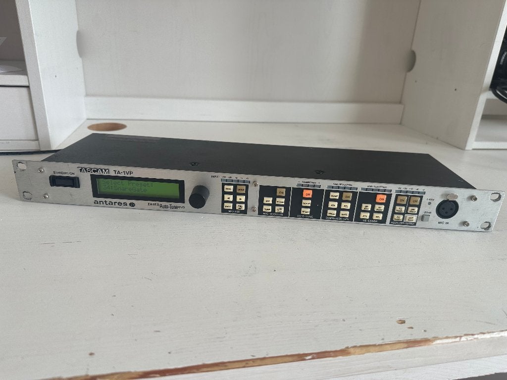 Tascam TA-1VP Vocal processor (met Antares live Auto-Tune), Muziek en Instrumenten, Ophalen of Verzenden, Zo goed als nieuw, Multi-effect