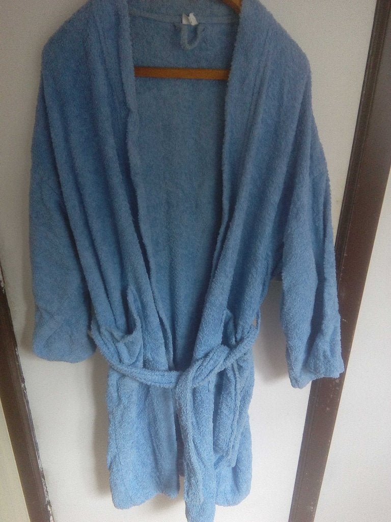 badstof badjas / ochtendjas, Ophalen of Verzenden, Maat 56/58 (XL)