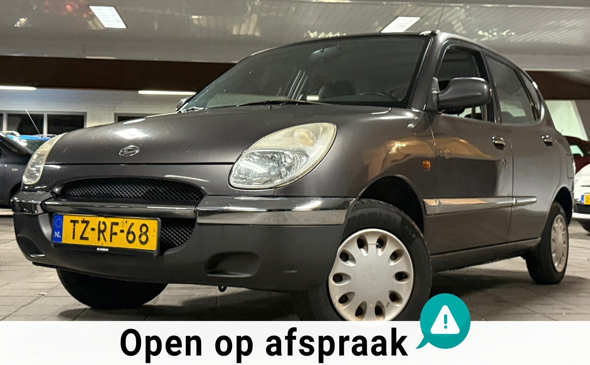 Daihatsu Sirion 1.0-12V XTi|NAP|NweAPK|5Deurs|126DKM!|Unieke, Auto's, Stof, Gebruikt, Handgeschakeld, Grijs