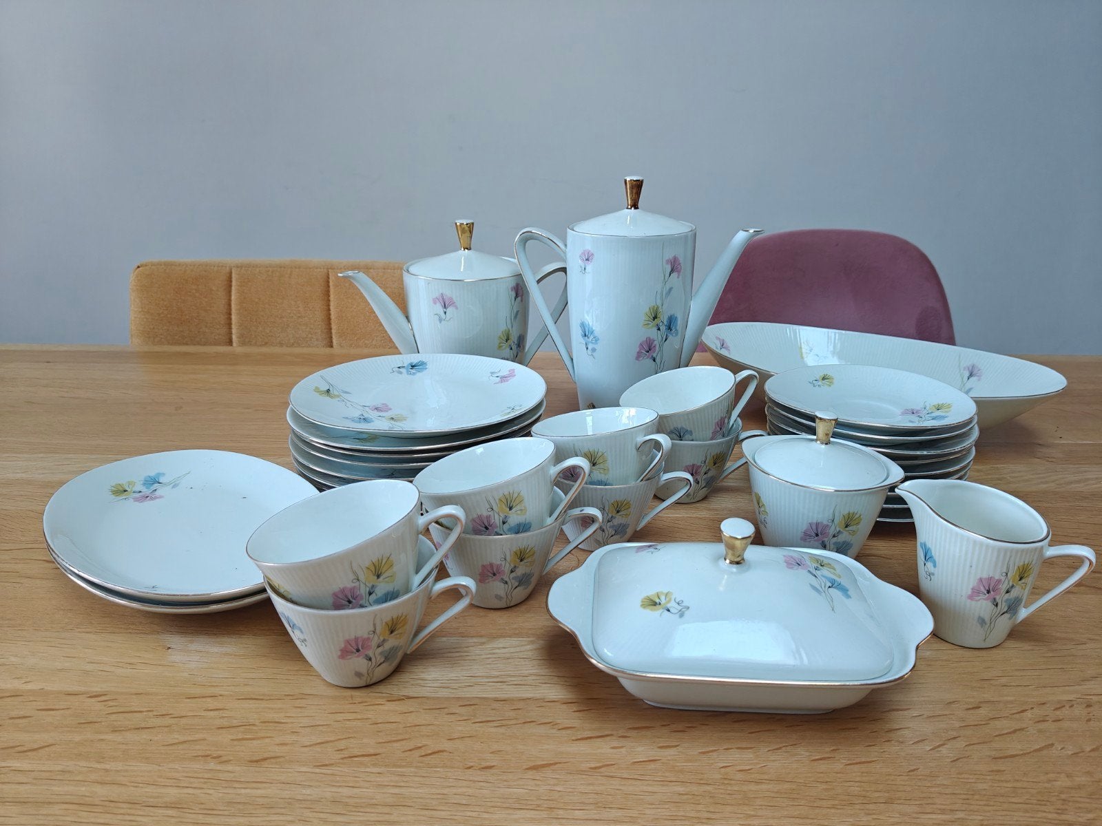 36-delig Winterling Marktleuthen Bavaria servies, Ophalen, Zo goed als nieuw, Overige stijlen, Porselein