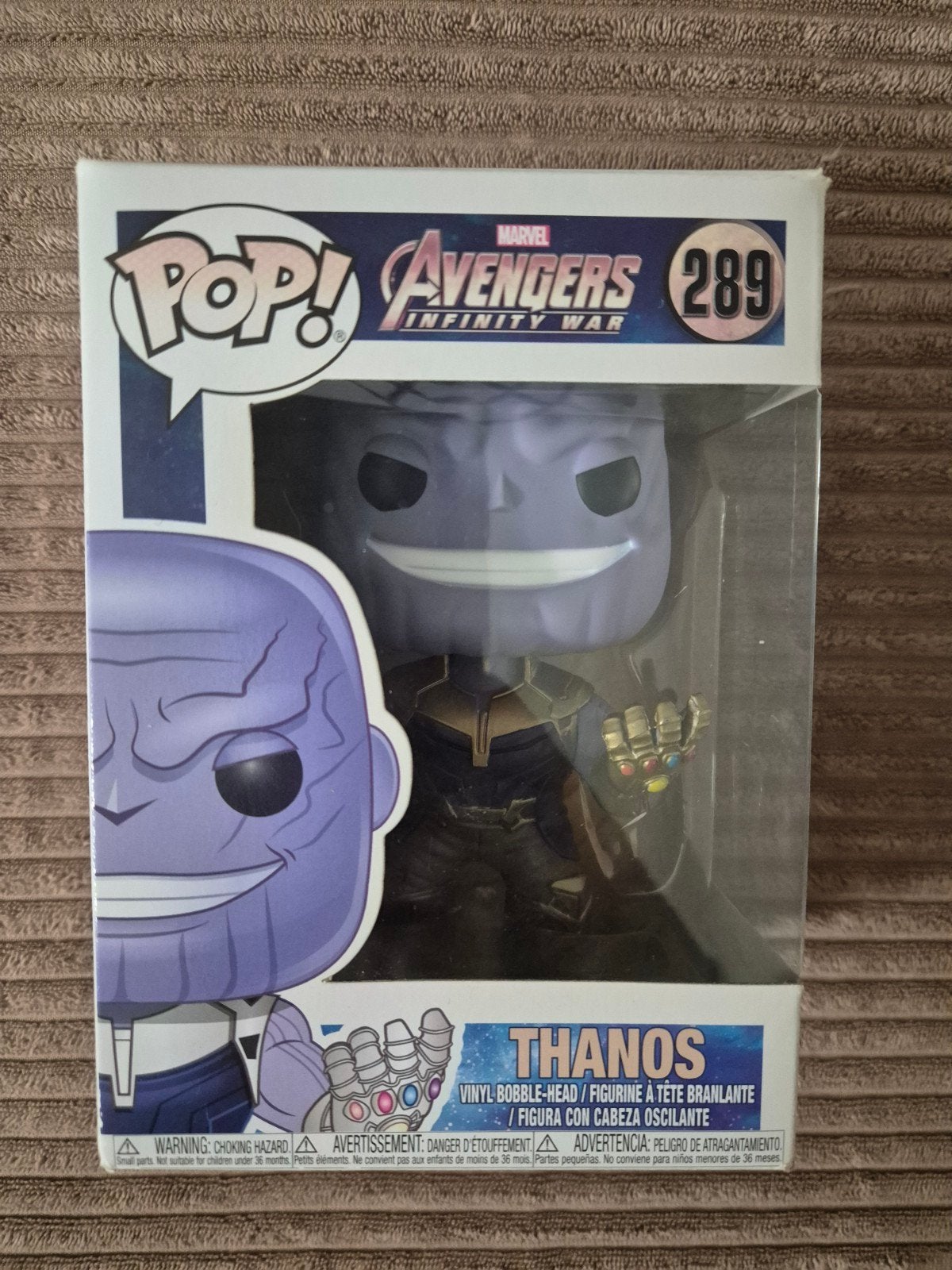 Funko Pop! Marvel Thanos #289 - Avengers Infinity War, Ophalen of Verzenden, Nieuw