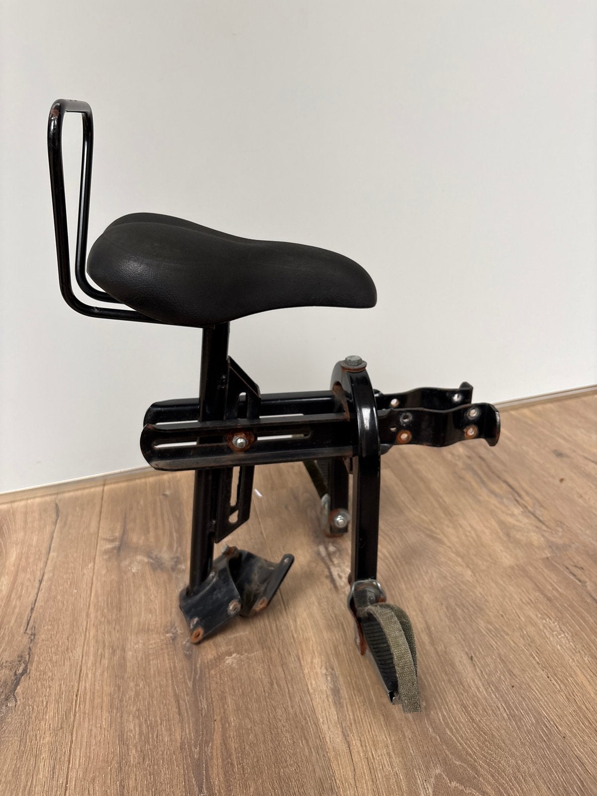 Zadel op stang nummer 4, 15 t/m 25 kg, Voorzitje, Ophalen of Verzenden, Gebruikt