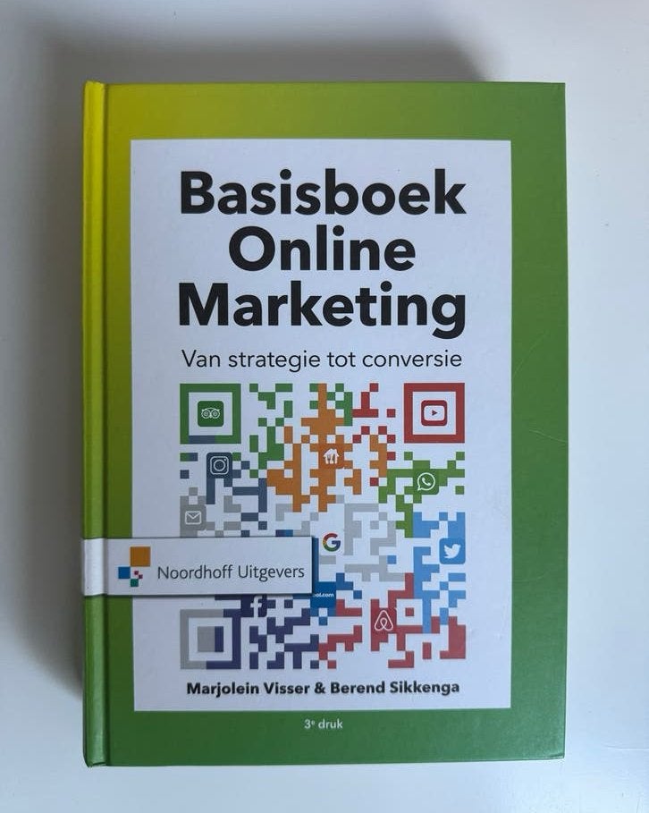 Basisboek Online Marketing - Marjolein Visser & Berend Sikke, Ophalen, Gamma, Zo goed als nieuw, HBO