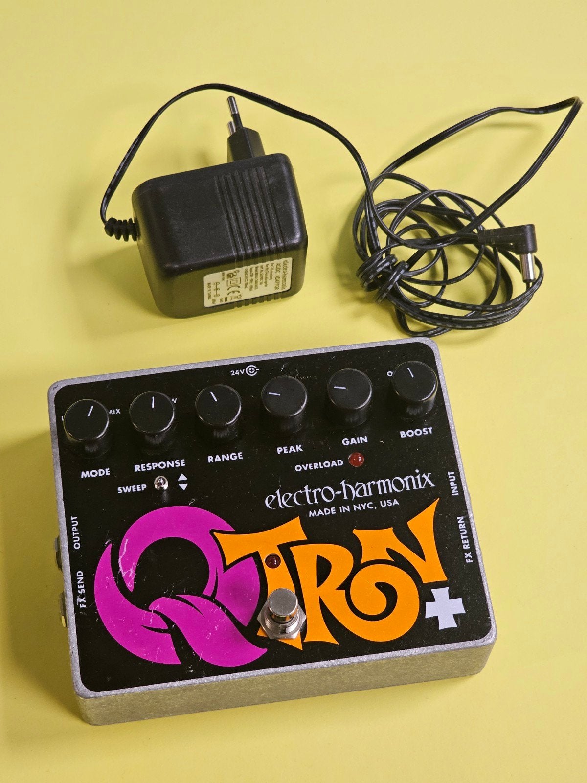 Electro-Harmonix Q-Tron+ Envelope Filter, 55-01 2nd St, Long Island City, NY 11101, USA, Gebruikt, Overige typen, Ophalen of Verzenden
