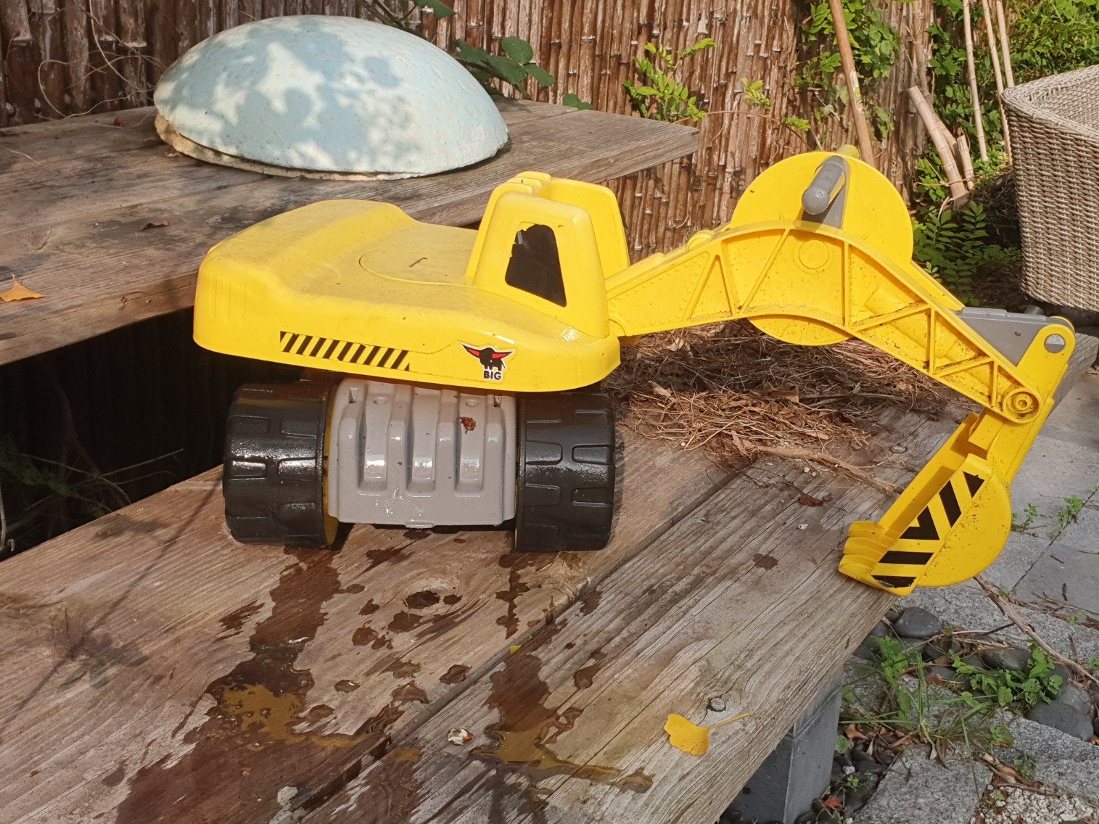 BIG Power Worker Maxi Graafmachine - Geel (ca. 60x30 cm), Ophalen, Gebruikt, Overige typen