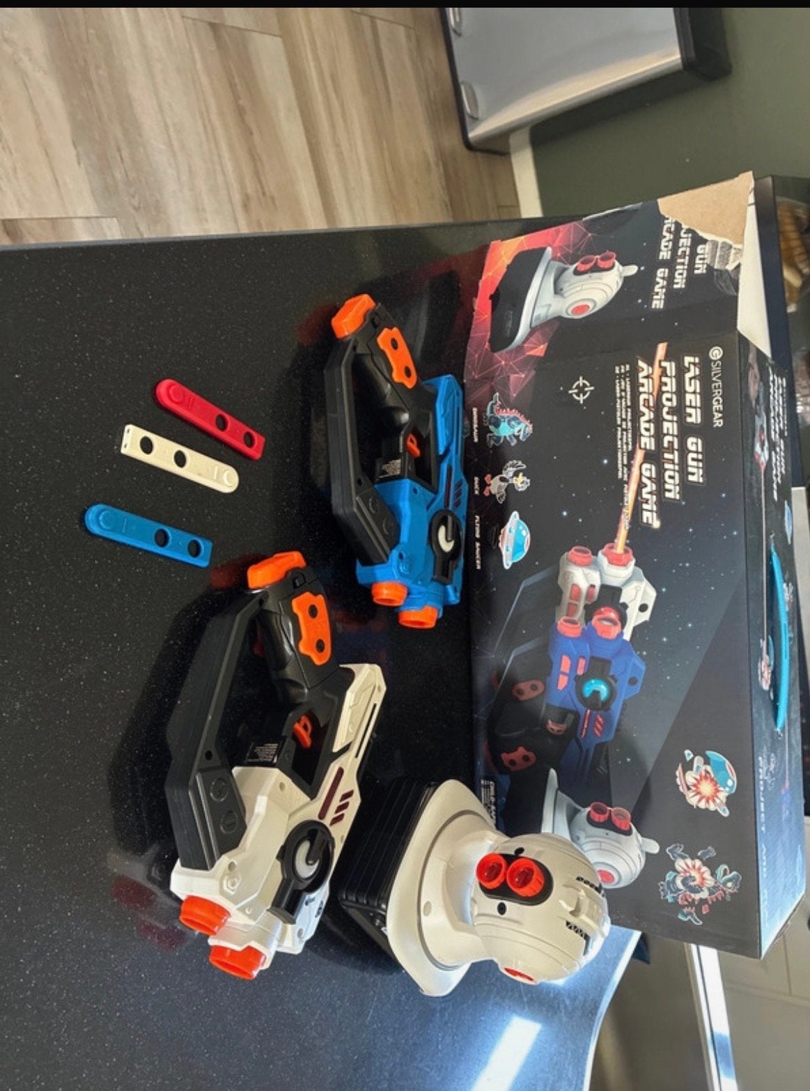 Silvergear Laser Gun Projectie Arcade Game, Ophalen of Verzenden, Zo goed als nieuw, Jongen of Meisje