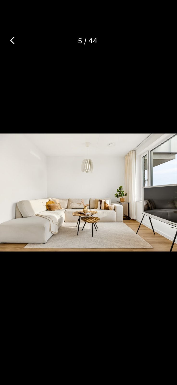 IKEA SKYMNINGEN Hanglamp Wit - Zo goed als nieuw, Ophalen, Zo goed als nieuw, Kunststof, E27 (groot)