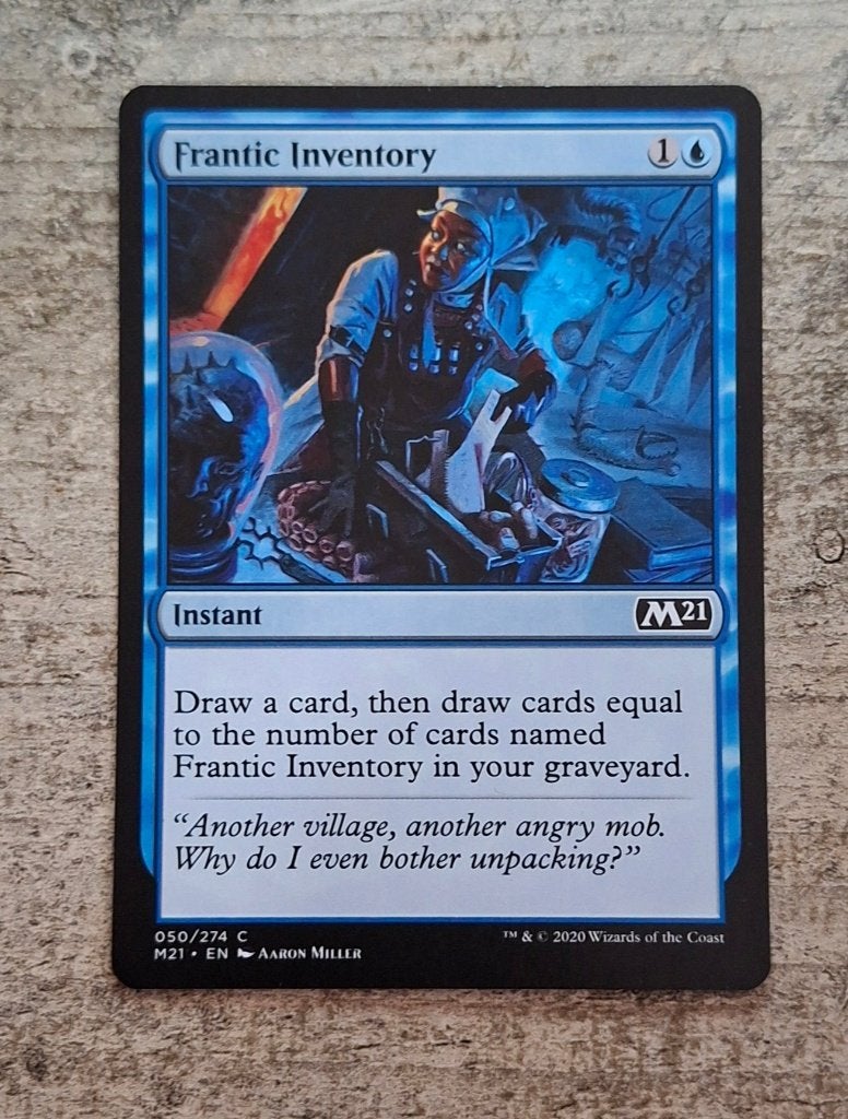 Frantic Inventory - Magic the Gathering, Verzenden, Gebruikt, Losse kaart