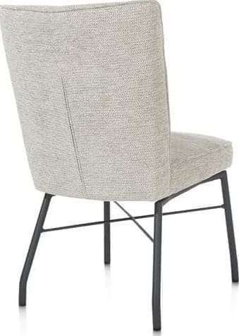 6 Nieuwe stoelen, met pocket vering, stof Creme, Olvi H&H, Huis en Inrichting, Ophalen, Wit, Nieuw, Stof