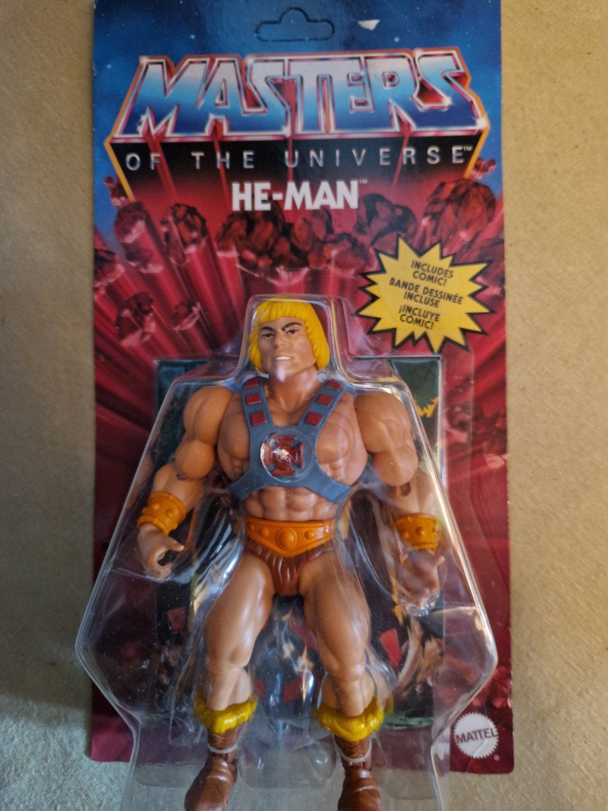 he-man masters of the universe mint moc actiefiguur mattel, Verzamelen, Speelgoed, Ophalen of Verzenden