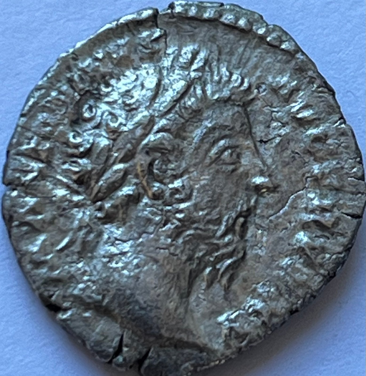 Romeinse Rijk zilveren denarius Marcus Aurelius, Ophalen of Verzenden, Overige landen, Losse munt, Zilver