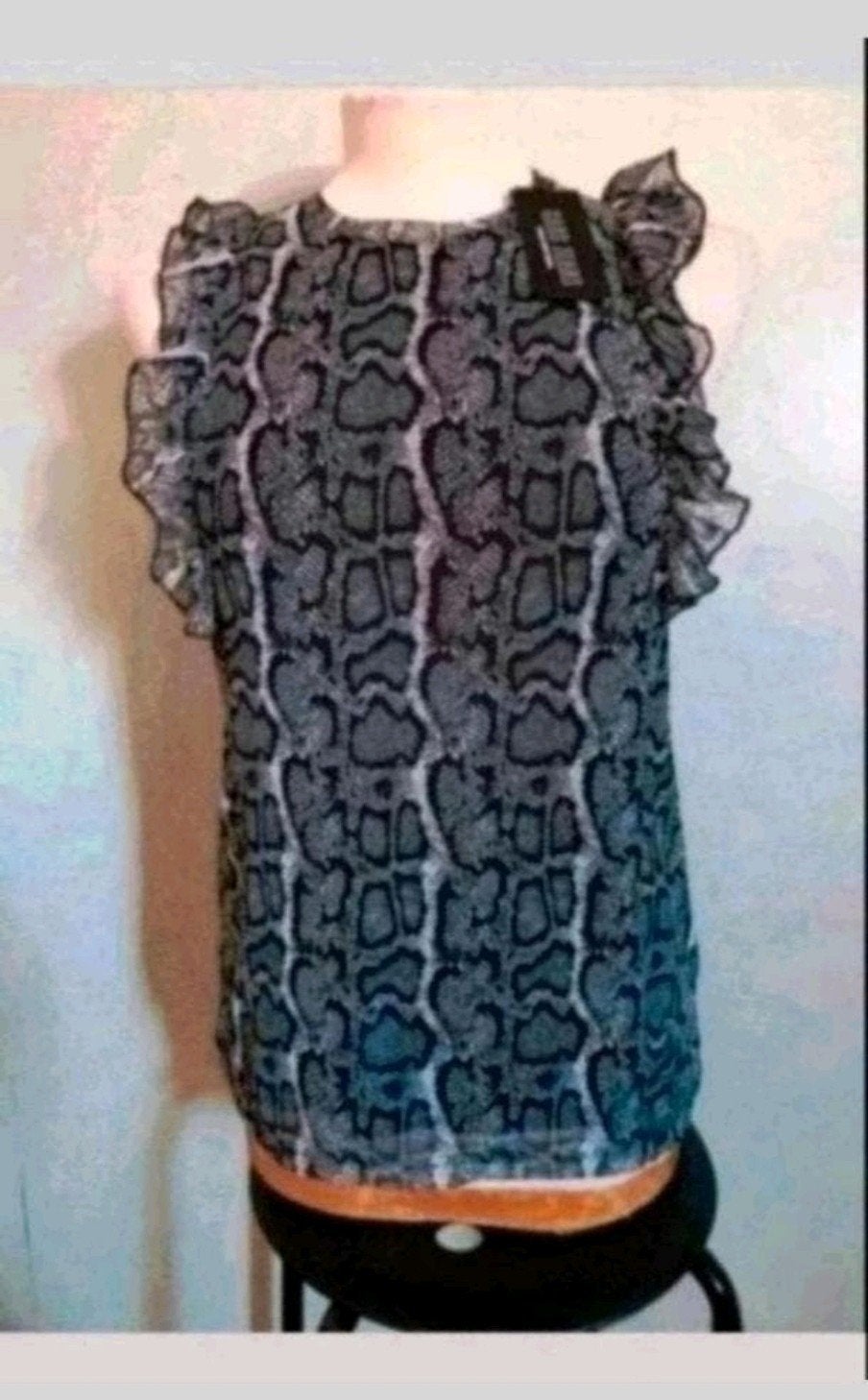 Nieuw slangenprint blouse, Ophalen of Verzenden, Nieuw, Maat 36 (S)