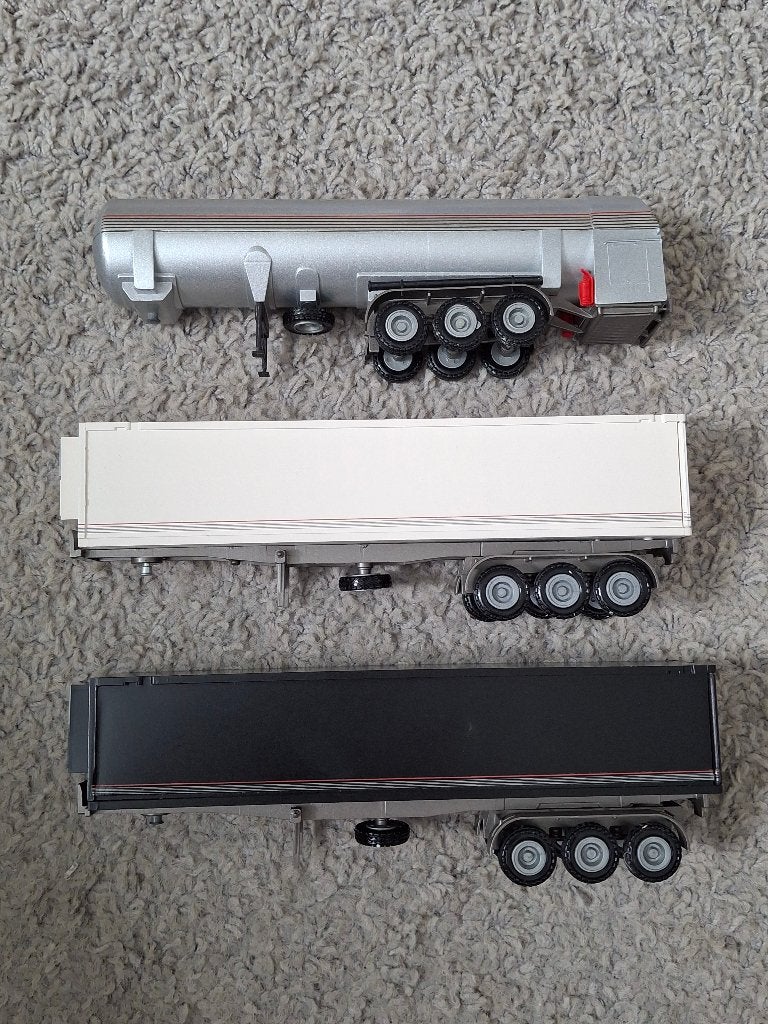 ​3x Conrad opleggers, 2x koel 1x tank schaal 1/50, Ophalen of Verzenden, Zo goed als nieuw, Bus of Vrachtwagen, Conrad