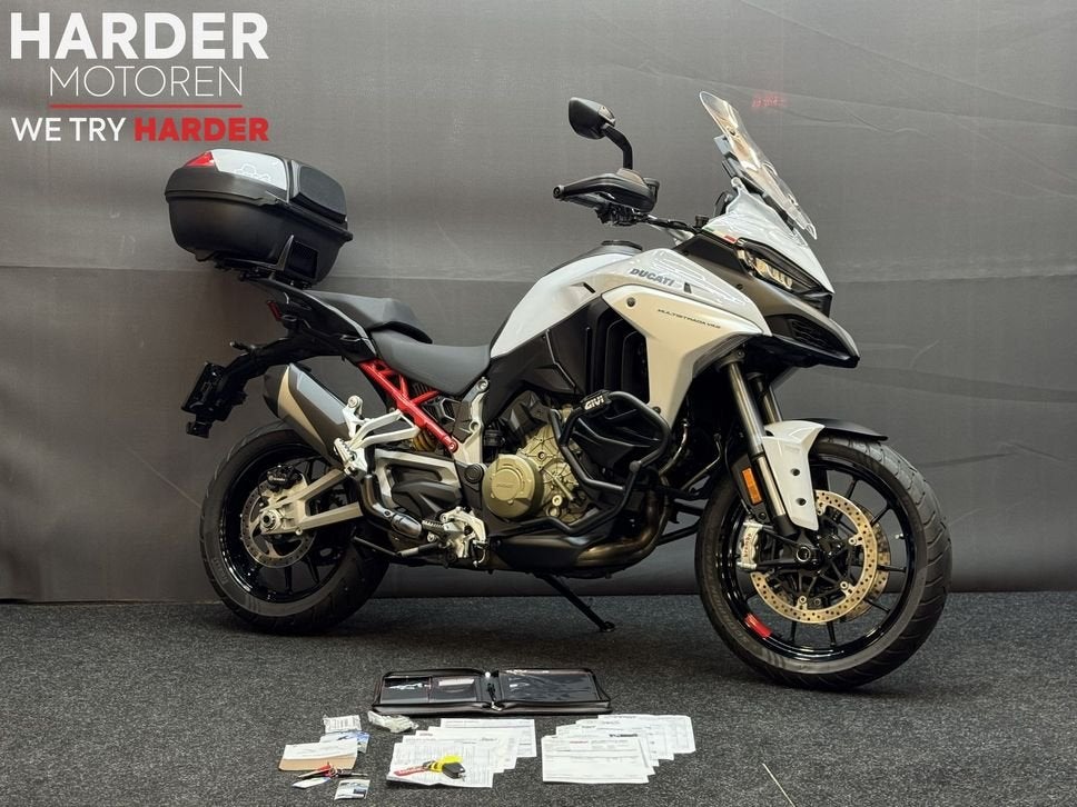 DUCATI Multistrada V4 S/BOMVOL/TOPSTAAT/GARANTIE!, DUCATI, 4 cilinders, Motorrijbewijs A, Bedrijf