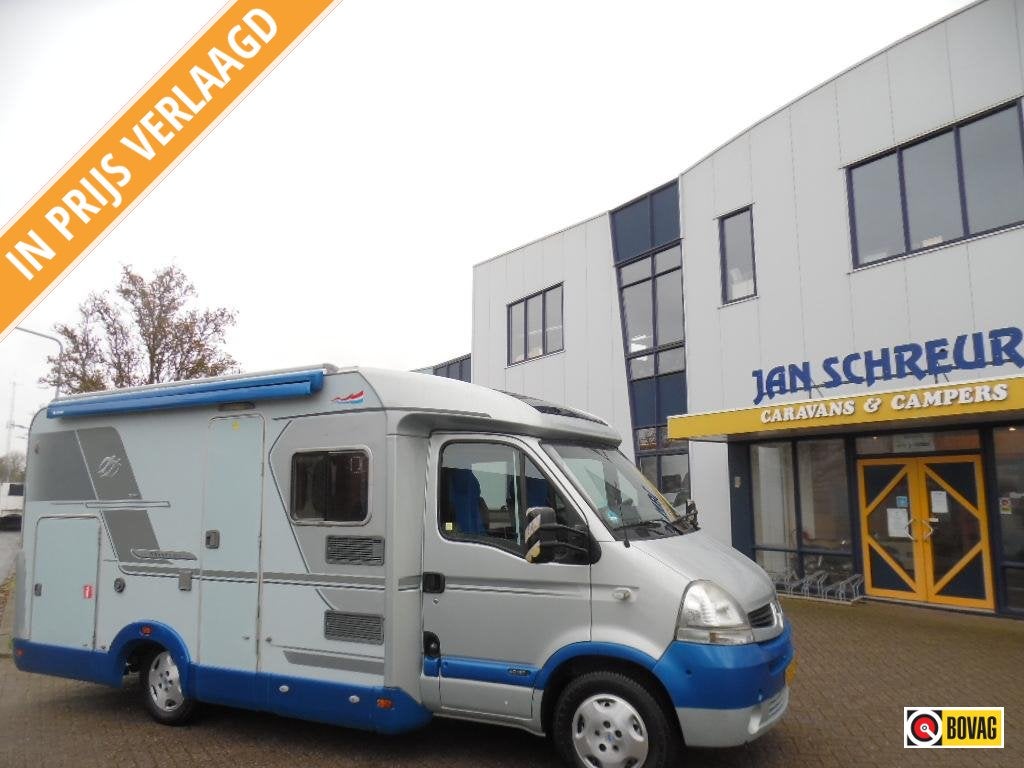 Knaus Sport TI 600 MG 1 ste Eigenaar + stalling, Caravans en Kamperen, Chemisch toilet, Ringverwarming, Luifel, Tot en met 2