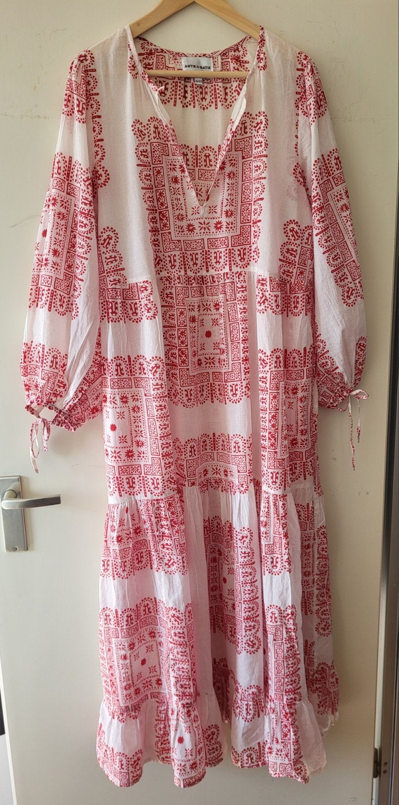 Antik Batik maxi jurk in maat 38/40 NIEUW, Maat 38/40 (M), Pinko Louizon, Meerkleurig, Nieuw