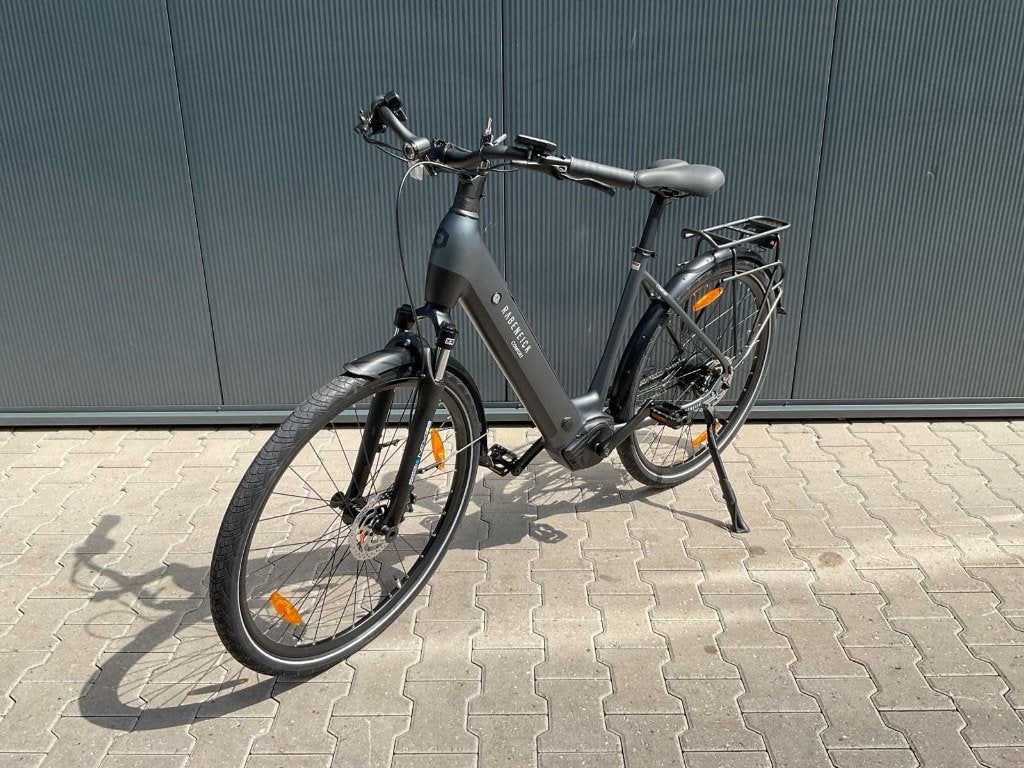Elektrische fiets Rabeneick Comfort Mat grijs of Wit, Nieuw, 50 km per accu of meer, 55 tot 59 cm, Ophalen