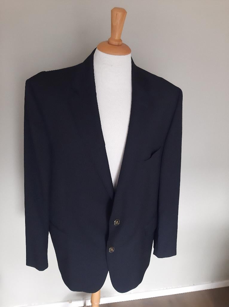 Blauw colbert maat 28 ( korte maat 56 ) van Eduard Dressler, Kleding | Heren, Kostuums en Colberts, Ophalen of Verzenden, Zo goed als nieuw