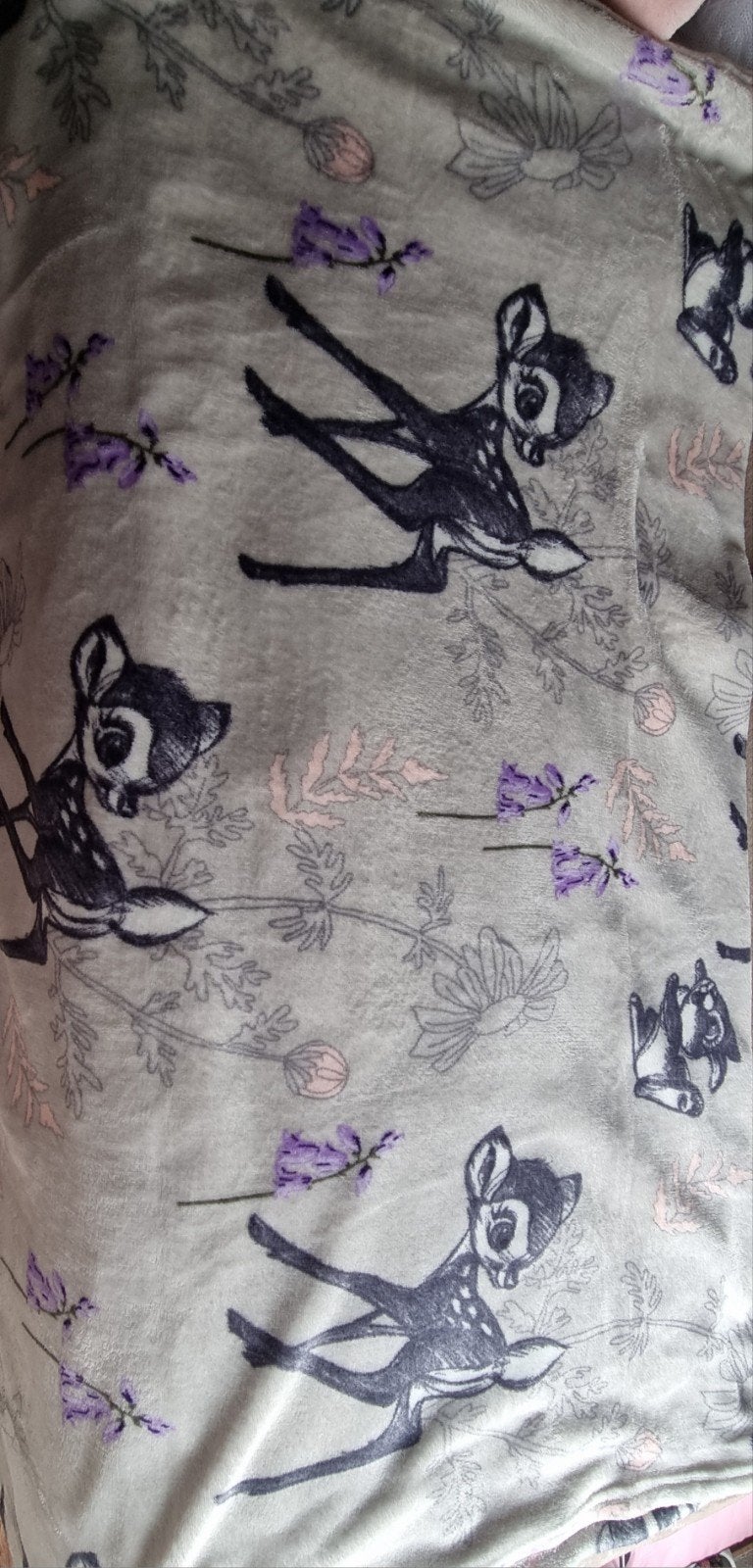 disney Bambi plaid/dekentje primark home collectie, Ophalen of Verzenden, Zo goed als nieuw