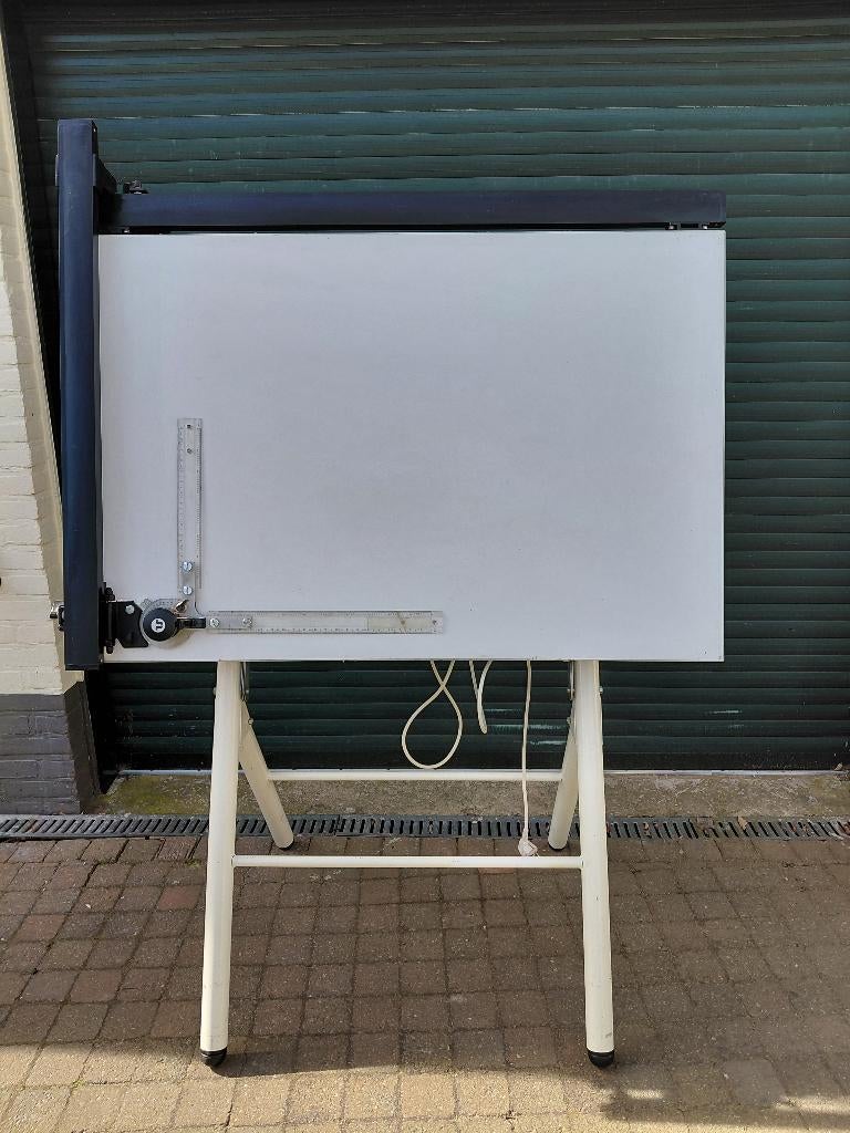 Tekentafel 80x120, Doe-het-zelf en Verbouw, Tekentafels, Ophalen, Gebruikt, Minder dan 130 cm