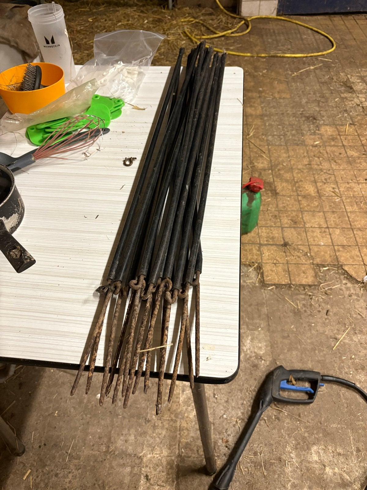 Schrikdraad paaltjes 90 cm - 14 stuks, Dieren en Toebehoren