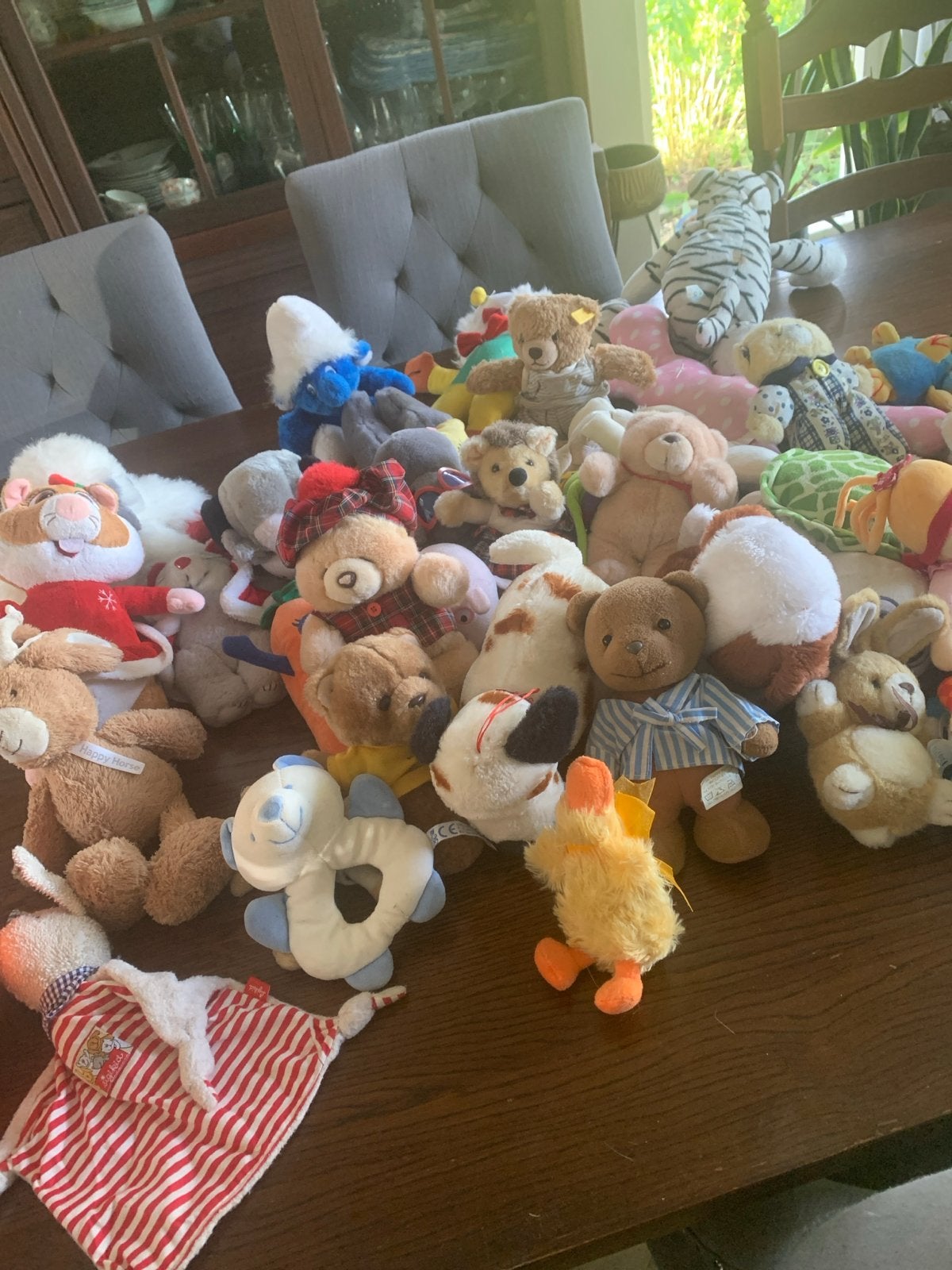 Grote collectie knuffels en knuffeldoekjes, Ophalen, Gebruikt, Overige merken, Overige karakters