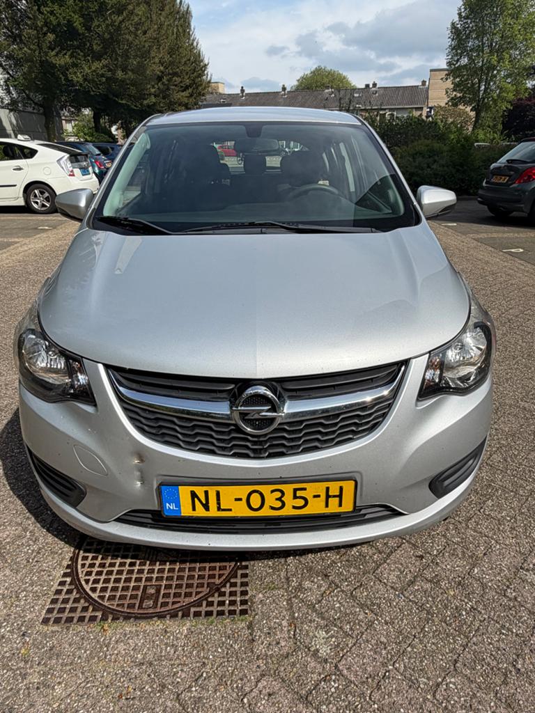 Opel Karl 1.0 Ecoflex 55KW 2017 Grijs, Voorwielaandrijving, 839 kg, Stof, 74 pk
