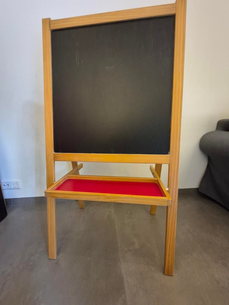 Krijtbord en tekenbord met plankje Ikea, Ophalen of Verzenden, Gebruikt