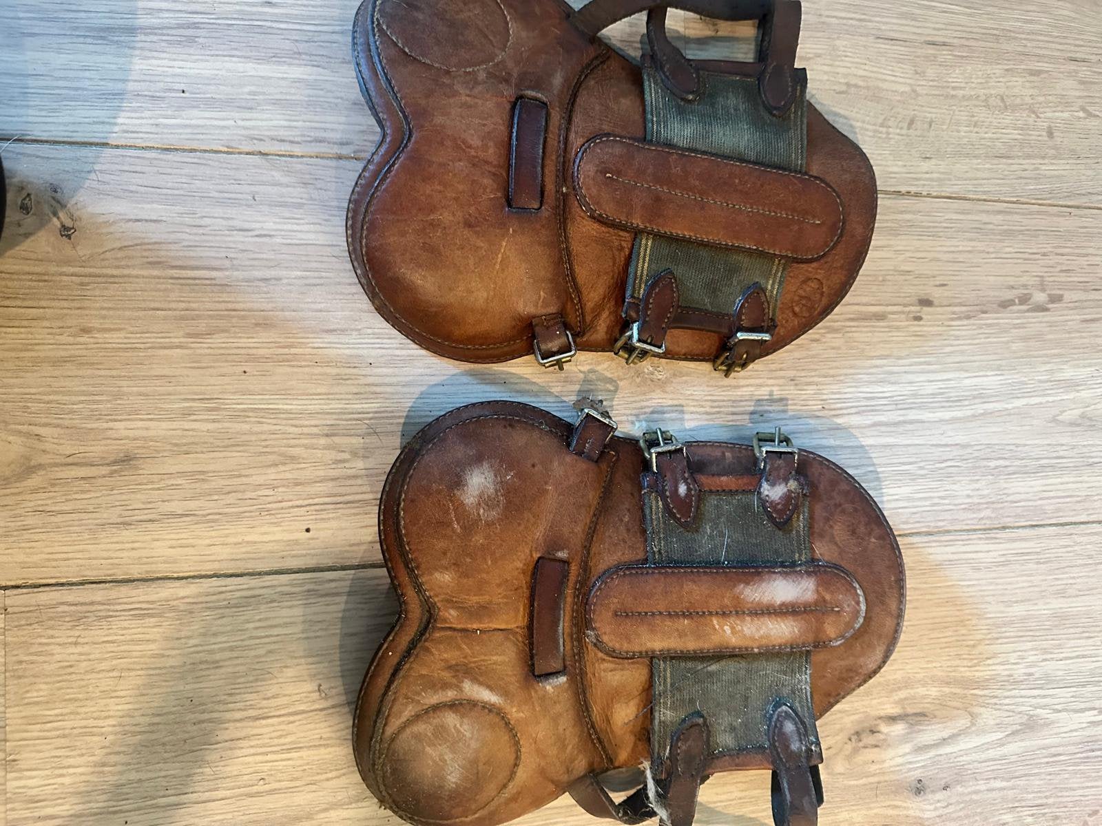 Peeskappen, Beenbeschermers, Ophalen of Verzenden, Gebruikt, Full