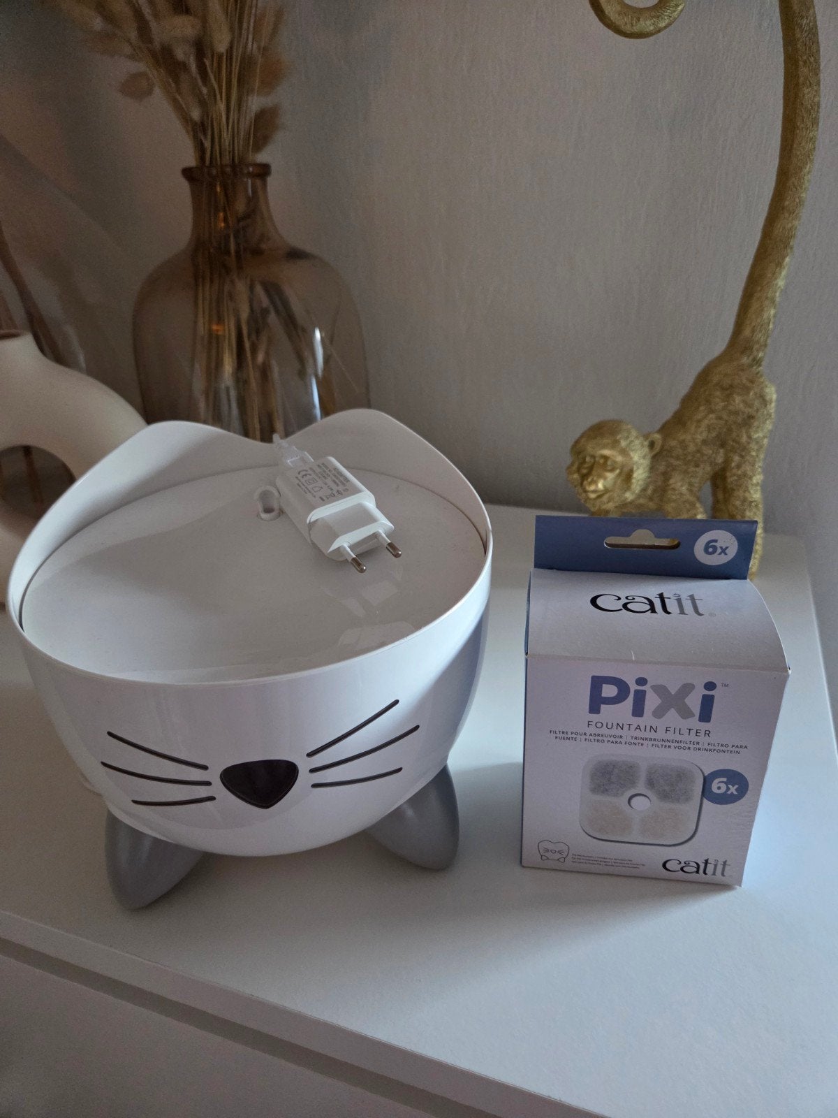 Pixi drinkfontein kat, Ophalen, Zo goed als nieuw