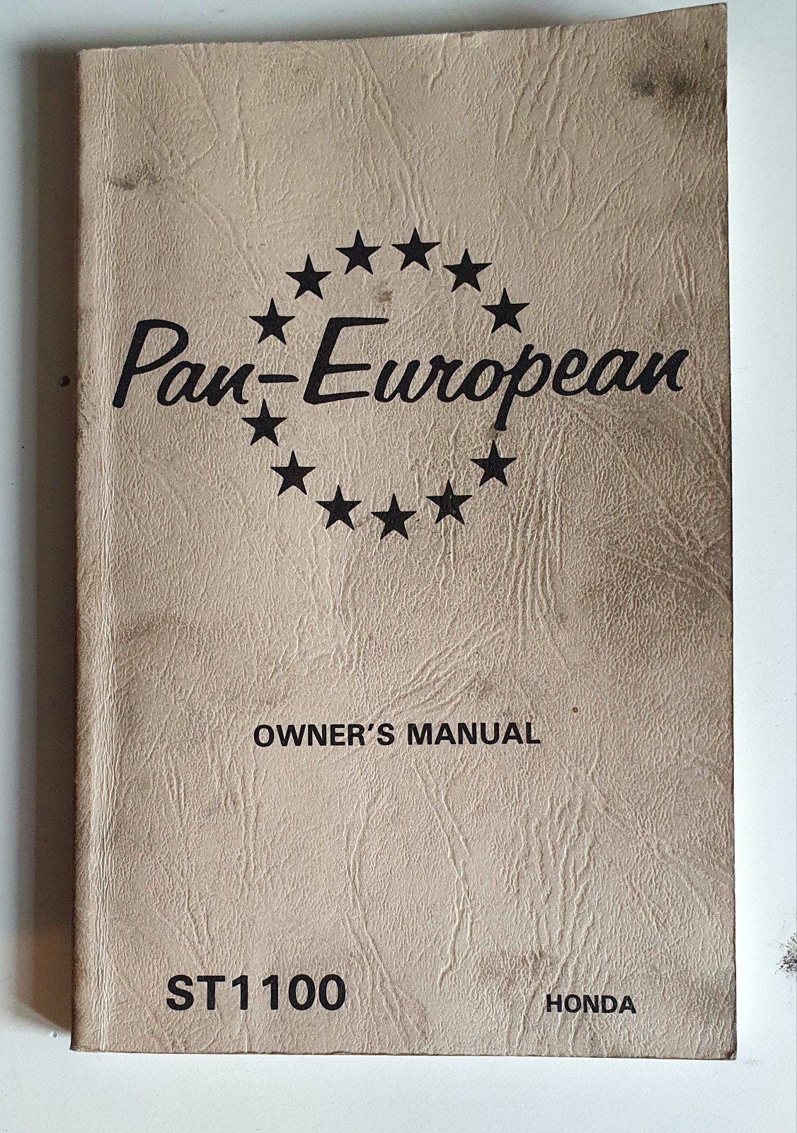 Honda owners manual st 1100, Motoren, Ophalen of Verzenden, Honda