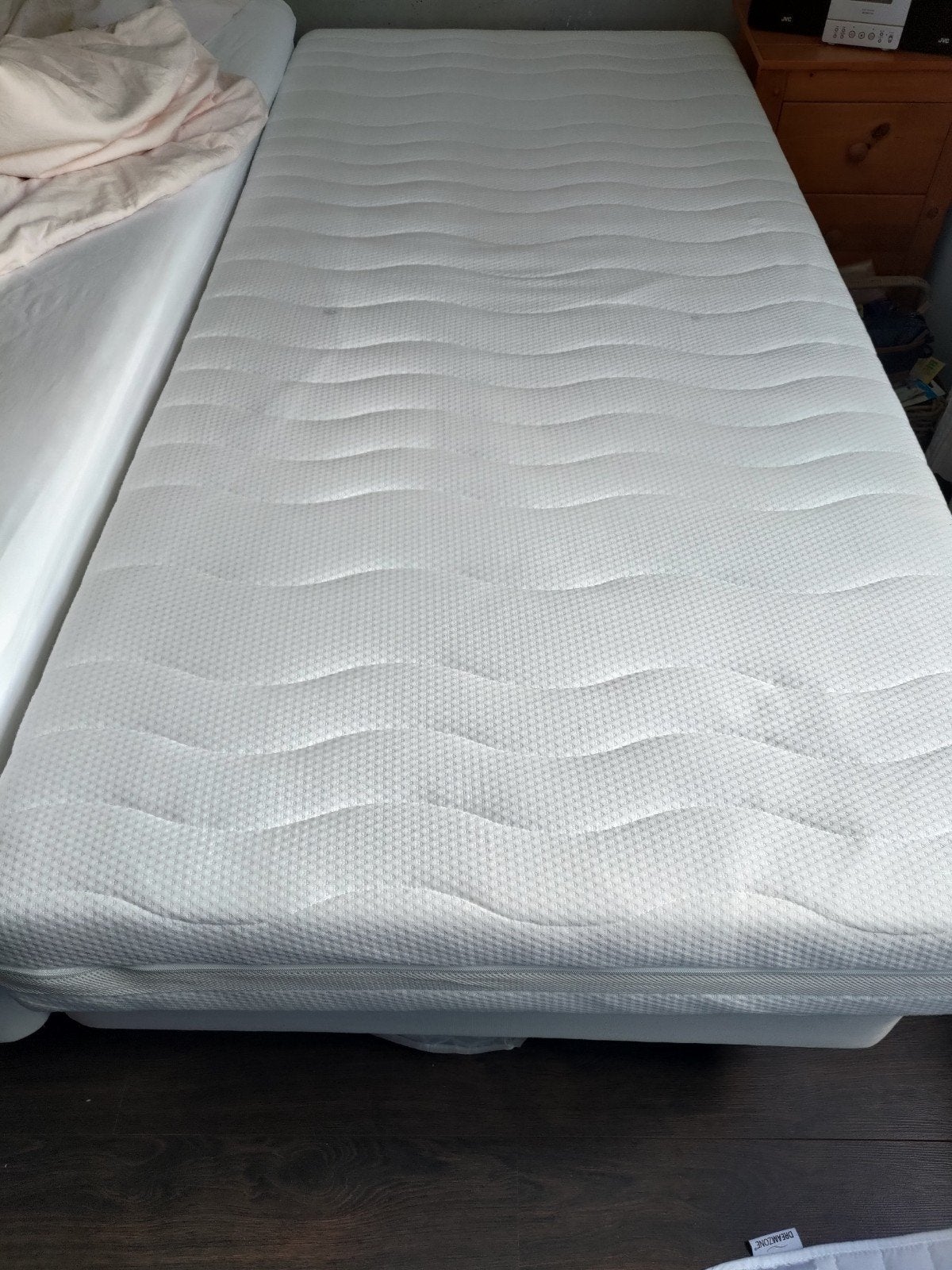 Livarno schuimmattras 90 x 200 medium netjes, Ophalen, Gebruikt, 90 cm, Eenpersoons
