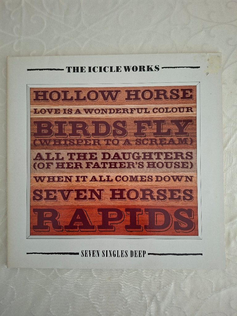 Lp van The Icicle Works - Seven Singles Deep, Ophalen of Verzenden, Gebruikt, 12 inch, Poprock