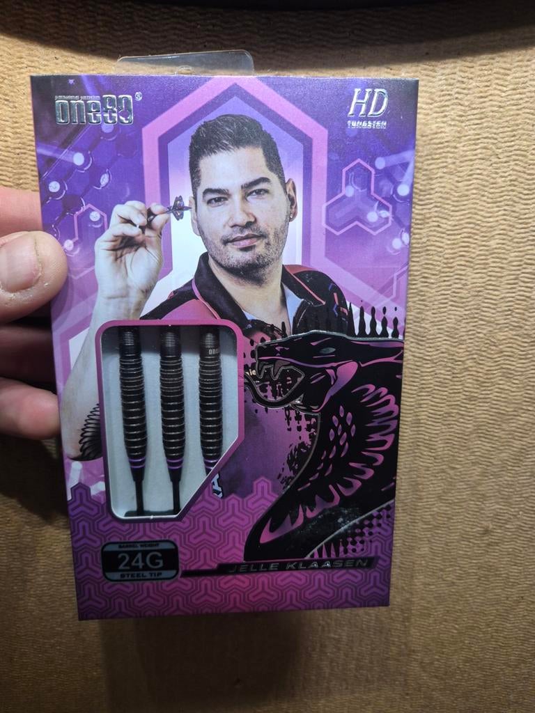 Jelle Klaasen Darts 24G Steel Tip - Nieuw in doos, Ophalen of Verzenden