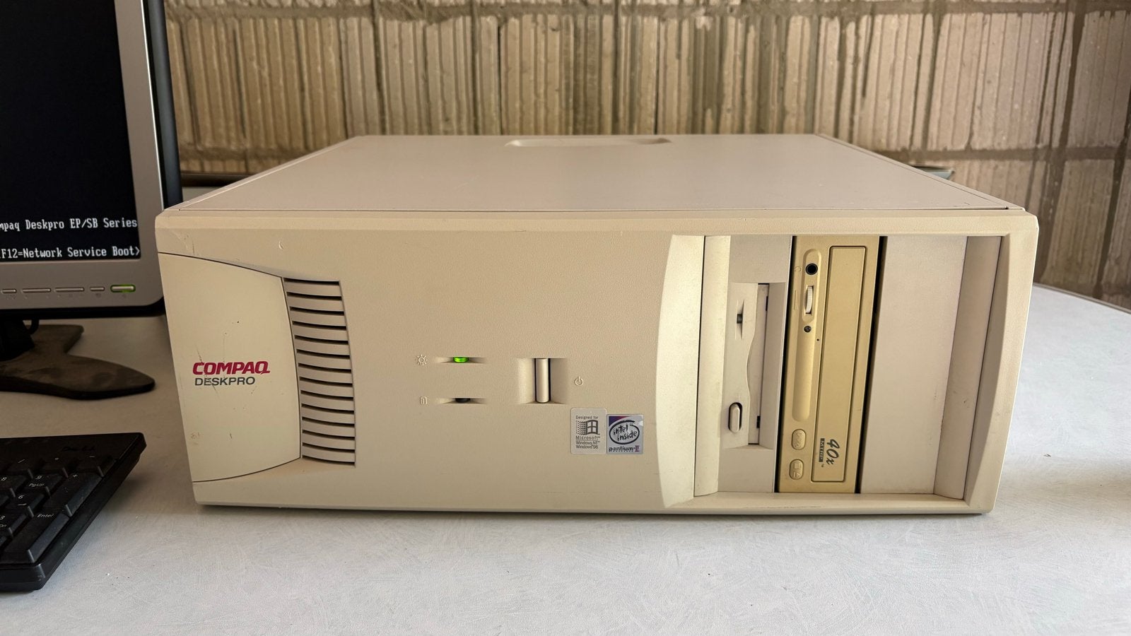 Compaq Deskpro EP/SB Pentium II 266 MHz Desktop PC, Ophalen, Gebruikt, HDD, Minder dan 4 GB
