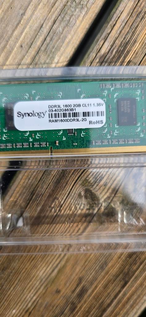 Synology DDR3L 2GB RAM geheugen, Computers en Software, RAM geheugen, Ophalen of Verzenden