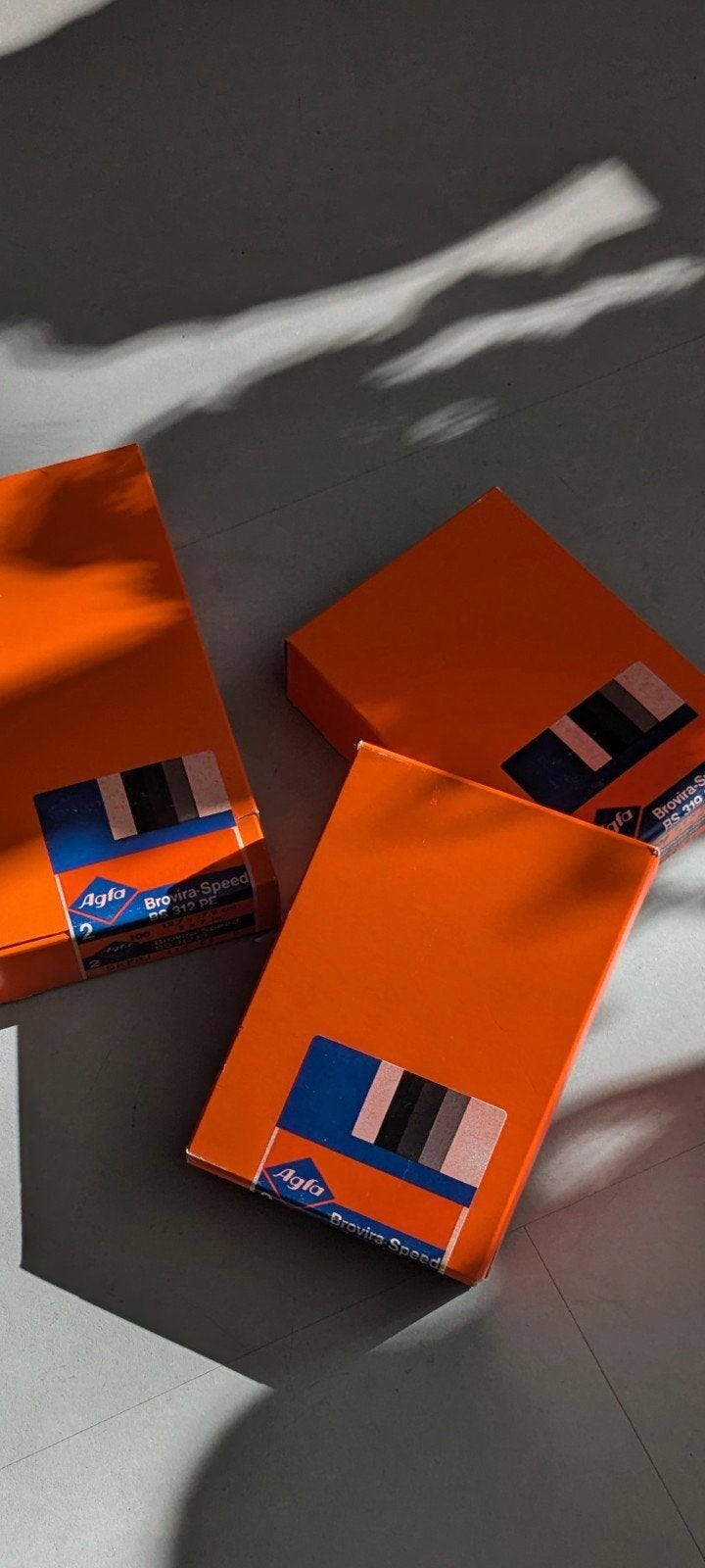 Vintage Agfa Brovira-Speed fotopapier - geseald, Doka papier, Satijn, Agfa, Nieuw