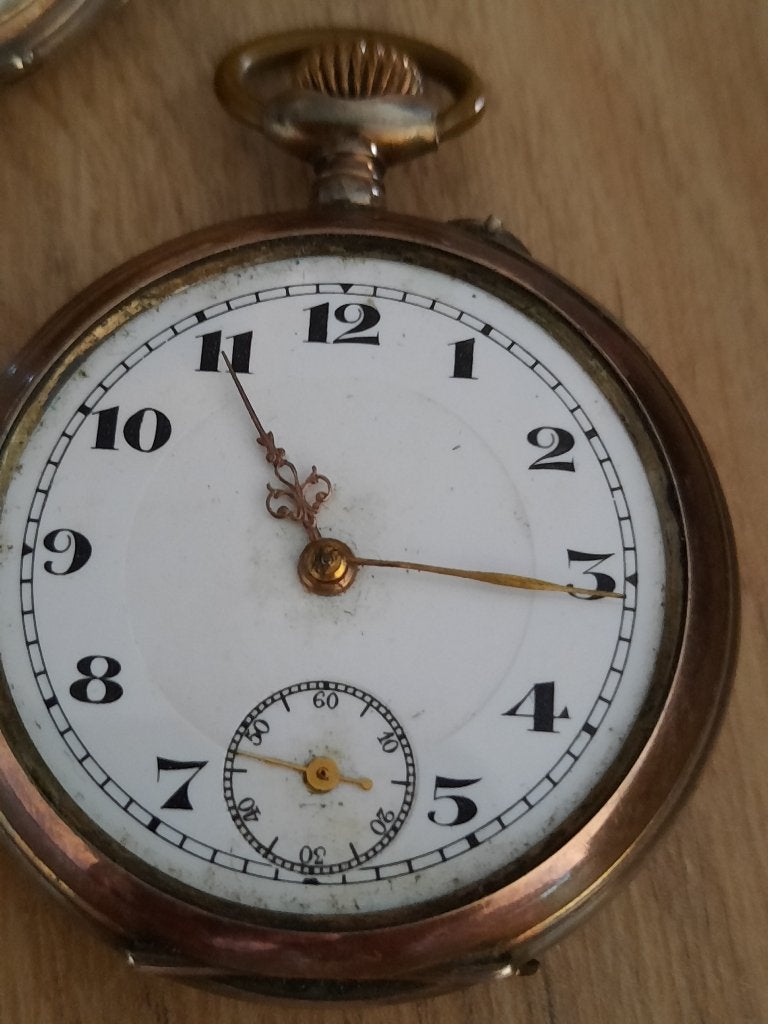 Zakhorloge zilver 0800, Sieraden, Tassen en Uiterlijk, Overige merken, Zakhorloge, 1900 tot 1930, Ophalen of Verzenden