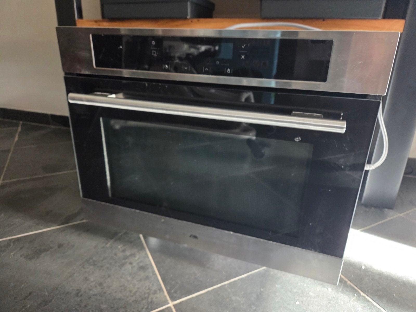 Etna CM851RVS Oven met Zelfreiniging en Bakplaat, Ophalen, 45 tot 50 cm, Gebruikt, Oven