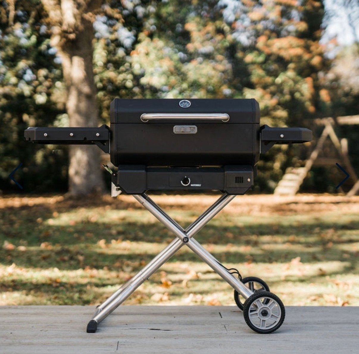 Masterbuilt BBQ met zijtafels - Zo goed als nieuw, Ophalen of Verzenden, Zo goed als nieuw