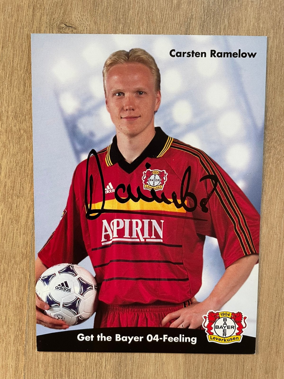 Fotokaart Carsten Ramelow (Bayer Leverkusen)., Ophalen of Verzenden, Nieuw, Buitenlandse clubs, Spelerskaart