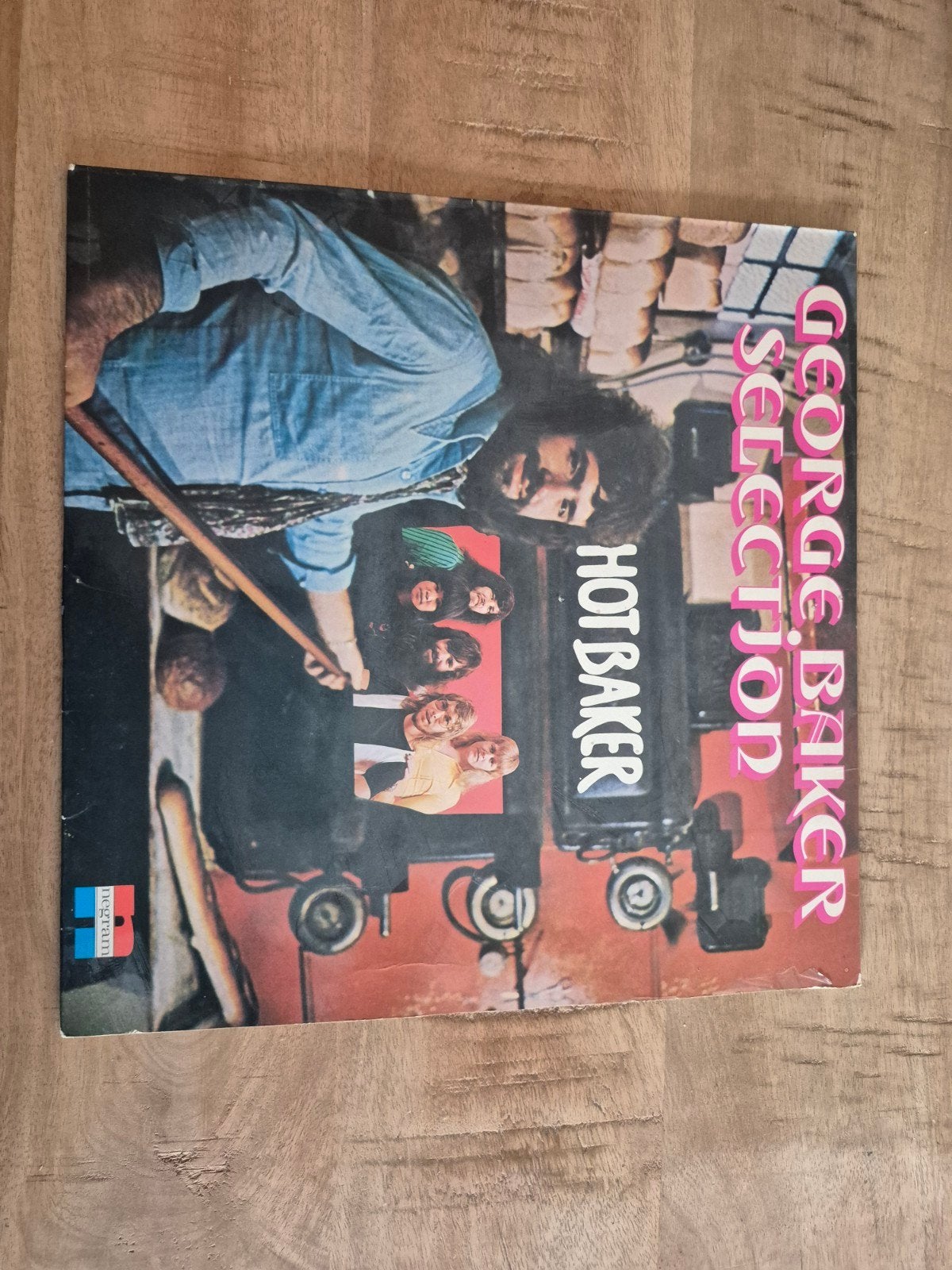 George Baker Selection - Hot Baker LP (1974), LP, Gebruikt, Pop, Ophalen of Verzenden