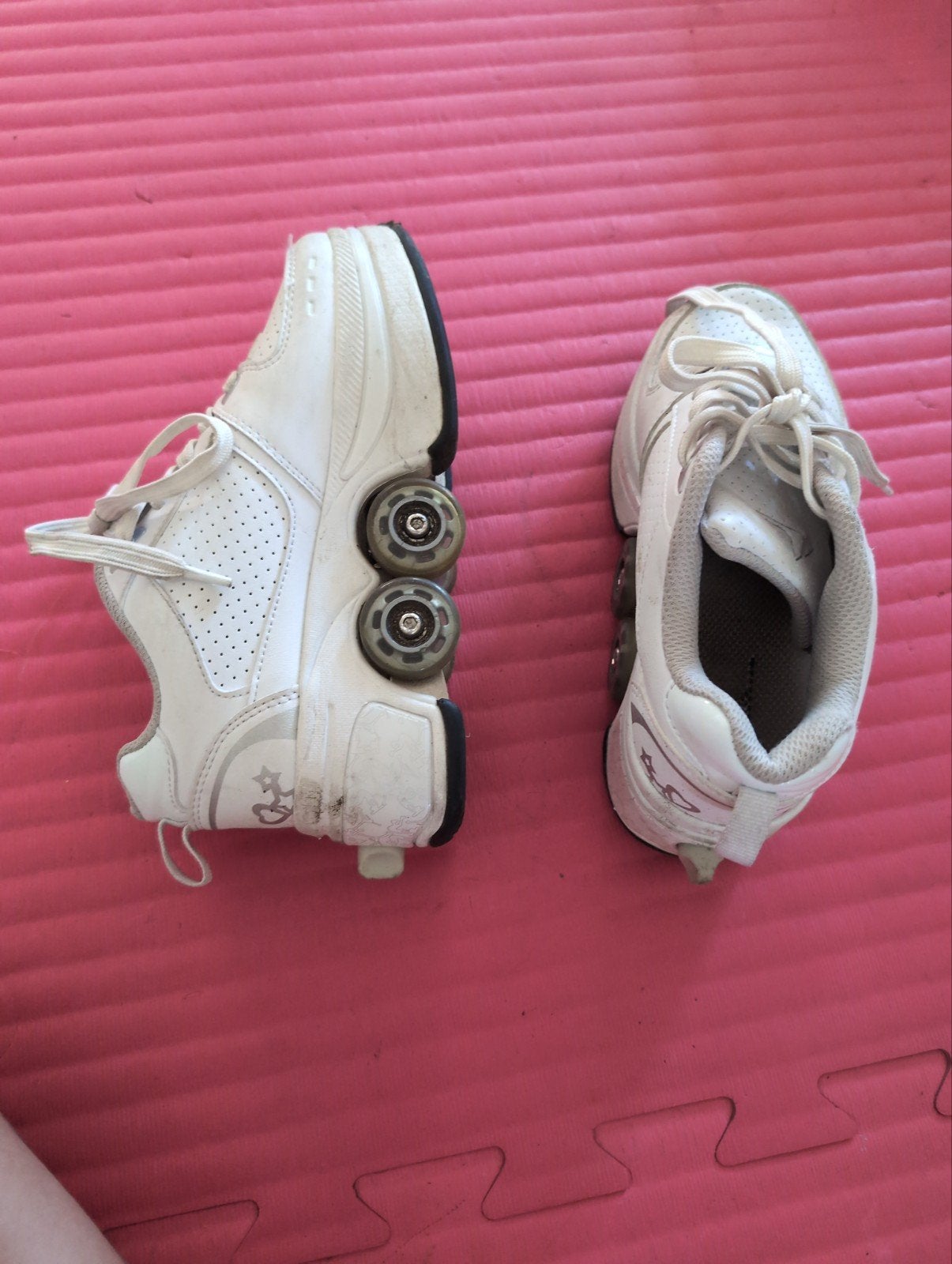 Witte Heelys rolschoenen - Maat 31, Ophalen of Verzenden, Gebruikt, Kinderen