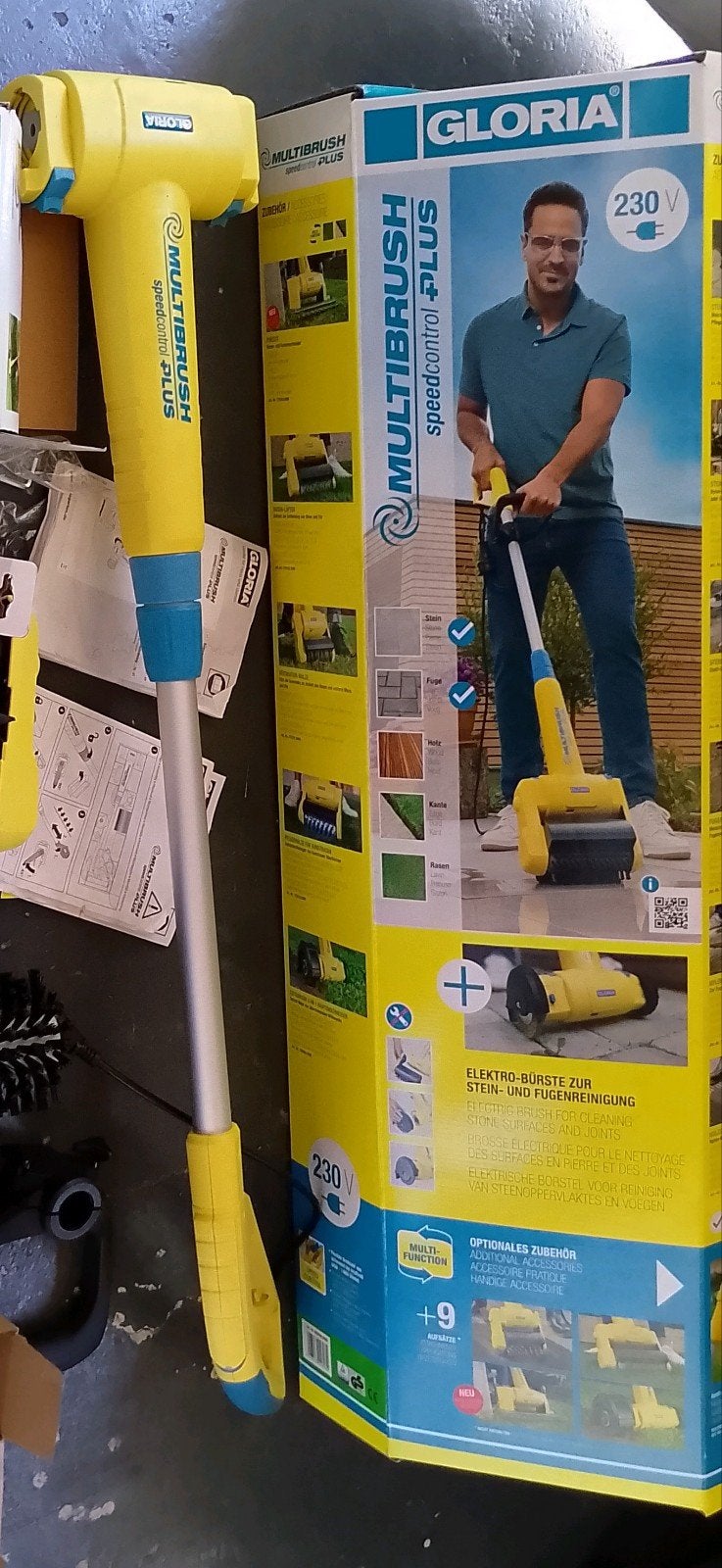 GLORIA MULTIBRUSH Speedcontrol Plus Elektrisch, Tuin en Terras, Ophalen, Zo goed als nieuw, Overige soorten, Gloria