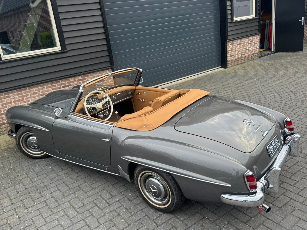 Concoursstaat Mercedes 190SL 1961 Arthur Bechtel restauratie, foto 9