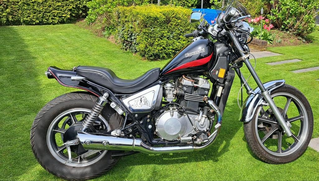 BUITENKANS! Unieke motor Kawasaki LTD 450-Oldtimer-Rijklaar, Motoren, Motoren | Kawasaki, 2 cilinders, Gebruikt, Particulier