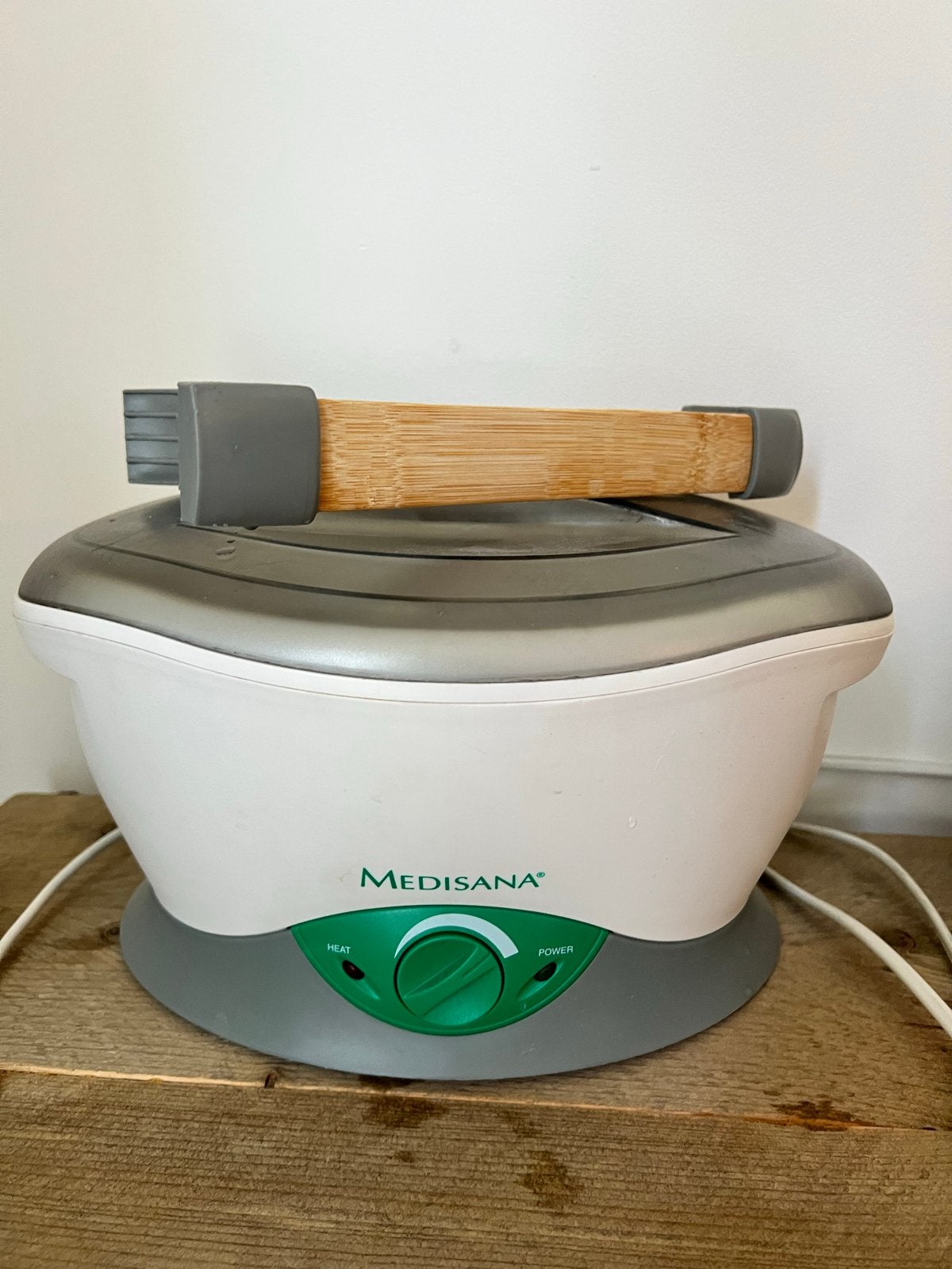 Medisana Hotstone massage set met stenen, Ophalen of Verzenden, Zo goed als nieuw, Hotstone