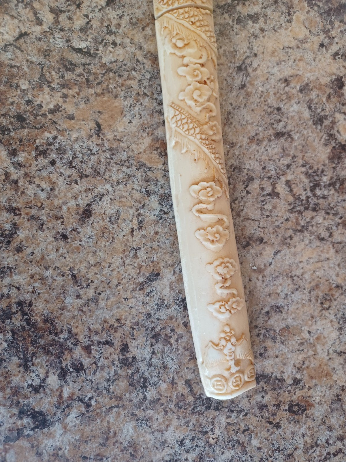 Decoratief zwaard met gedetailleerde schede, Antiek en Kunst, Ophalen